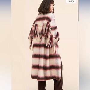 Pressley Fringe Coat